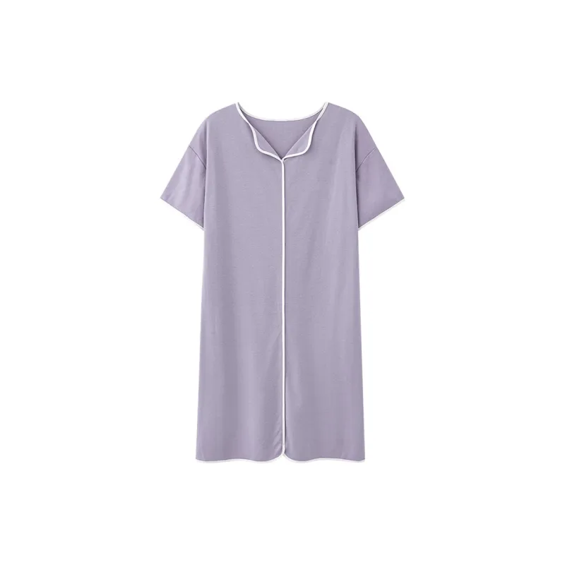 Ordifen Nightgown Women's Light Purple-0