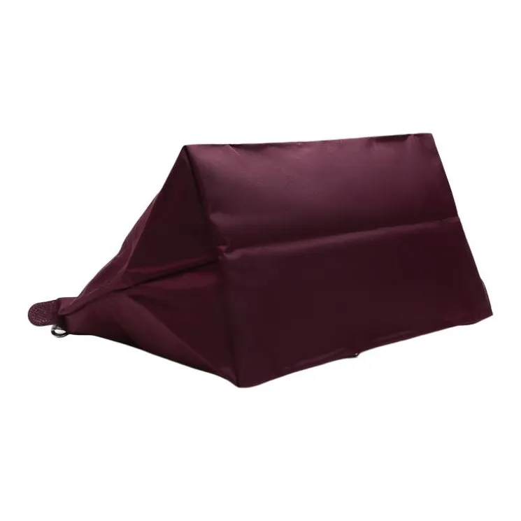 LONGCHAMP Le Pliage Fabric Handbag Medium Size Women's Plum Red-6