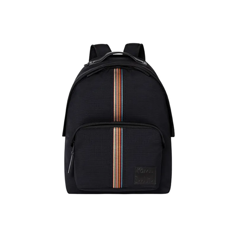 Paul Smith Polyamide Backpack Men's Black-0