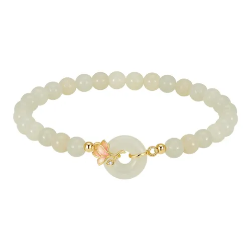 Lady Go Hetian Jade Bracelets Women's