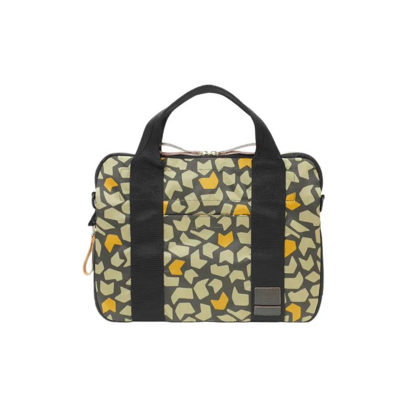 MARNI PORTER Collaboration Cow Leather Briefcases Handbags Men's Camouflage-1
