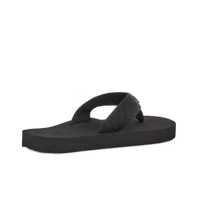 Teva Slip-Resistant Flip Flops Men's Black-3