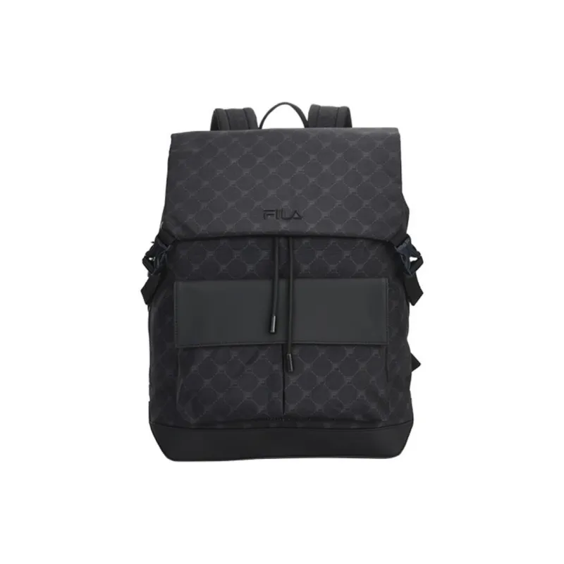 FILA PU Backpack Regular Men's Jet Black-0