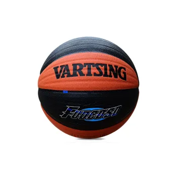 Vartsing x VARTSING Moisture Absorbing Leather Basketball Orange Black Size 7 Training Match Unisex
