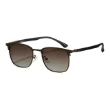 Coffee Frame with Brown Lens