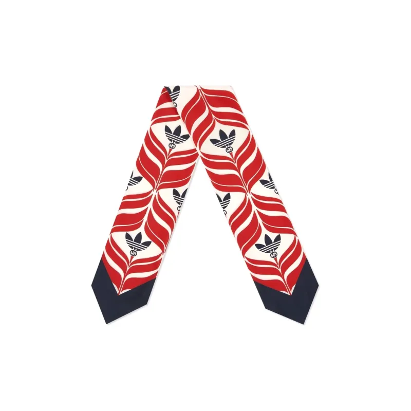 GUCCI Silk Scarves Women's Red-1