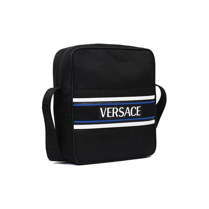 VERSACE Polyamide One Shoulder Handbag Crossbody Bag Regular Men's Black-1