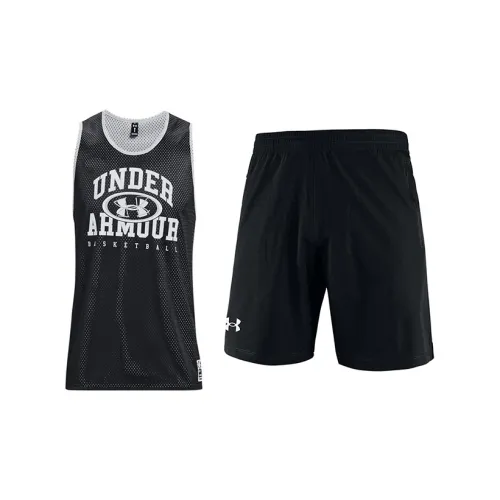 Under Armour Baseline Casual Sportswear Men Black+Black