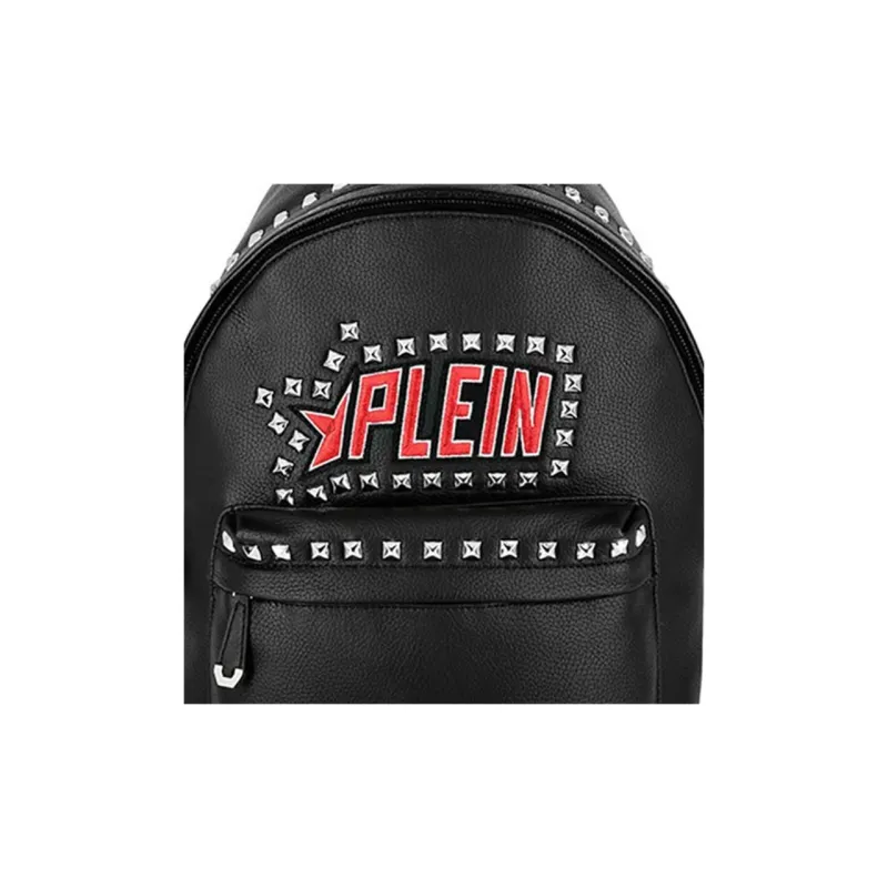 PHILIPP PLEIN Leather Backpack Regular Women's Black-1