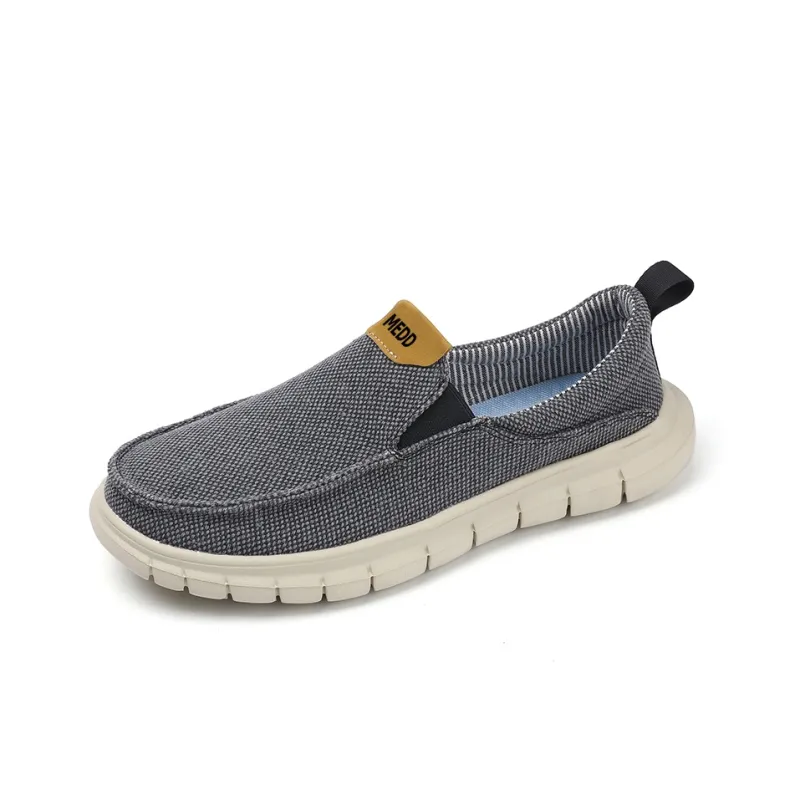 Medd Casual Shoes Men Low Top Gray/Beige/Blue-1