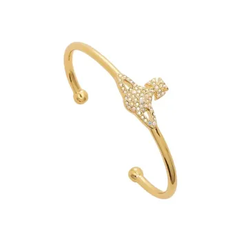 Vivienne Westwood Grace Bas Relief Open Bangle