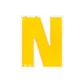 Letter N Wall-Mounted Storage Box (Building Blocks Not Included)