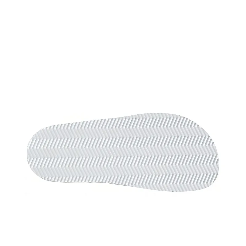 Adidas Adilette Rubber Sole Slip-Resistant Slide Slippers Women's Black White-3