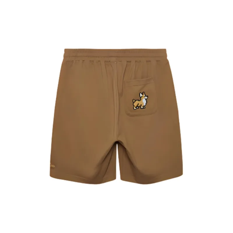 New Era SS24 Casual Shorts Men's Khaki-1