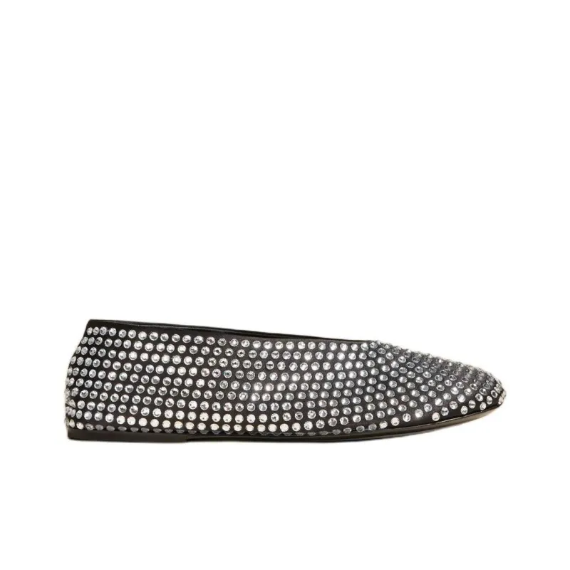 KHAITE The Marcy Rhinestone Ballerina Shoes Women's-1