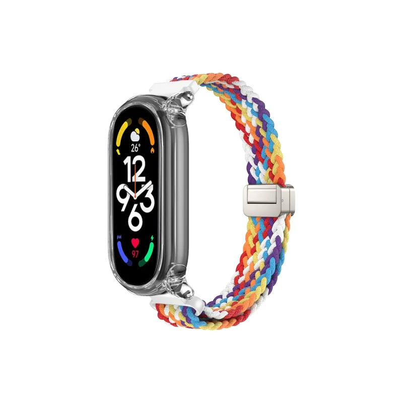 IBOANN Xiaomi Compatibility Watch Band Nylon Material-27