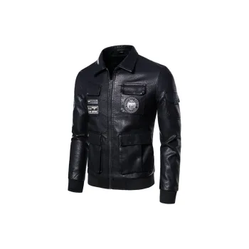 Riding Grams Unisex Motorcycle Jacket Coat Thickened And Fleece Lined
