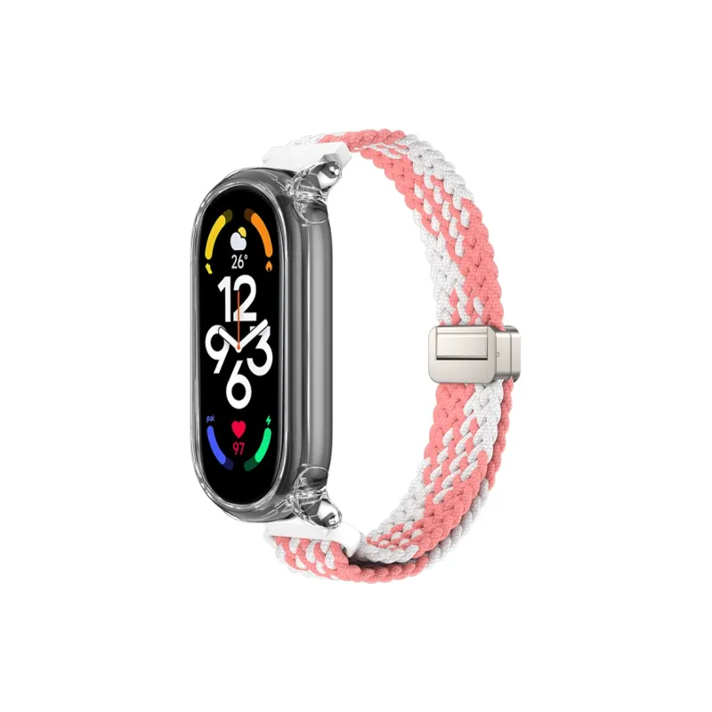 IBOANN Xiaomi Compatibility Watch Band Nylon Material-26