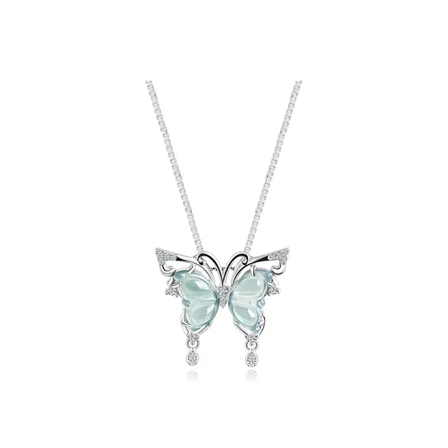 KING TAI SANG Ice Glutinous Jadeite Necklaces Women's-0