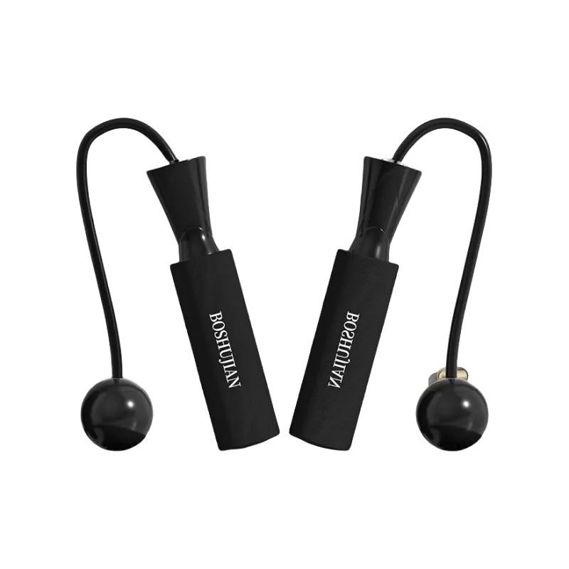 Bo Shu Jian Aerobic Fat Reduction Non Countable Jump Ropes Adults Foam PP Controller PVC Rope-10