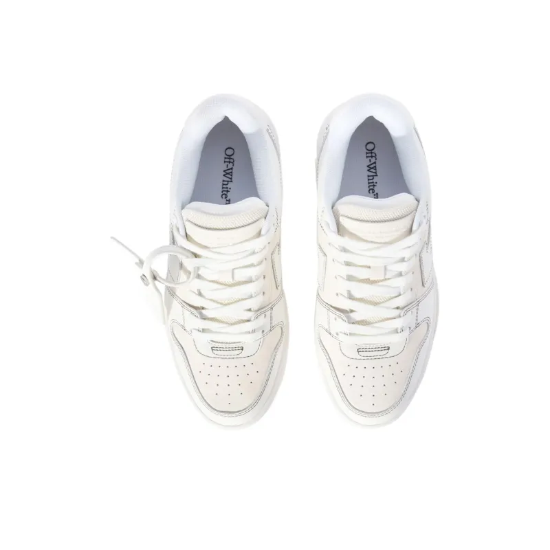 OFF WHITE Out Of Office Ooo Low Tops Cream White Women's-4
