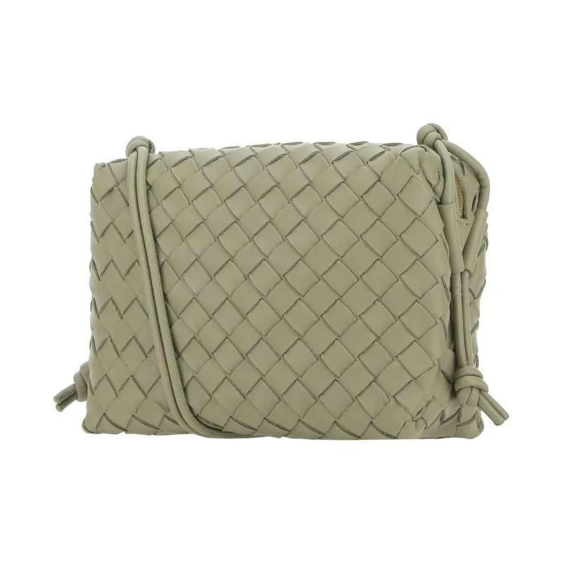 Bottega Veneta Small Loop Camera Bag Travertine-1