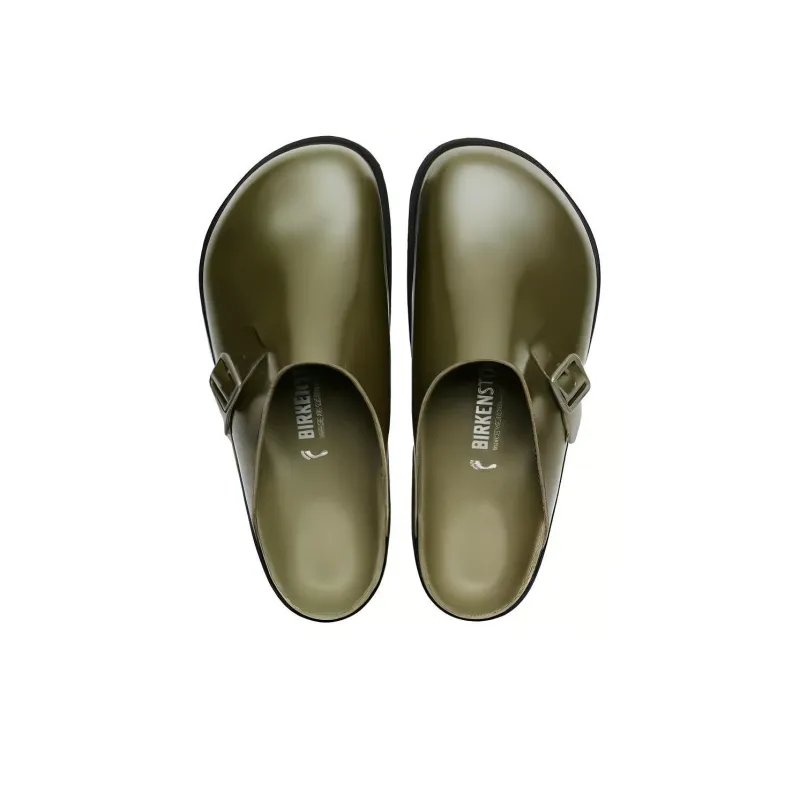 Birkenstock Wrap-toe Slippers Unisex Olive Green-2