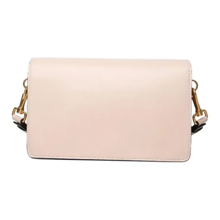 TOD'S Leather Clutches Crossbody Bag Shoulder Bag Women's Cream-2