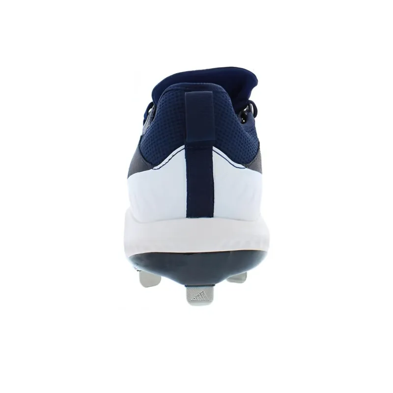 Adidas Purehustle 3 IC/IN Cushioning Wear Resistant Soccer Shoes Women's Blue White-3