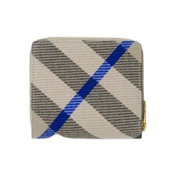 Burberry Polyester Wallet Women's Moss Green