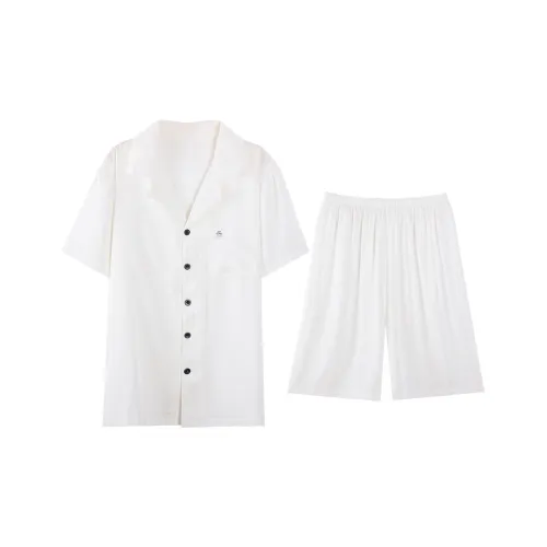 GOSO Pajama Set Men's White Shades