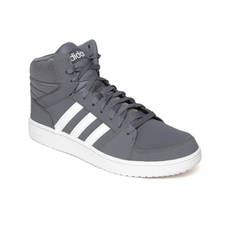 Hoops Vs Adidas Mid 'Grey'-3