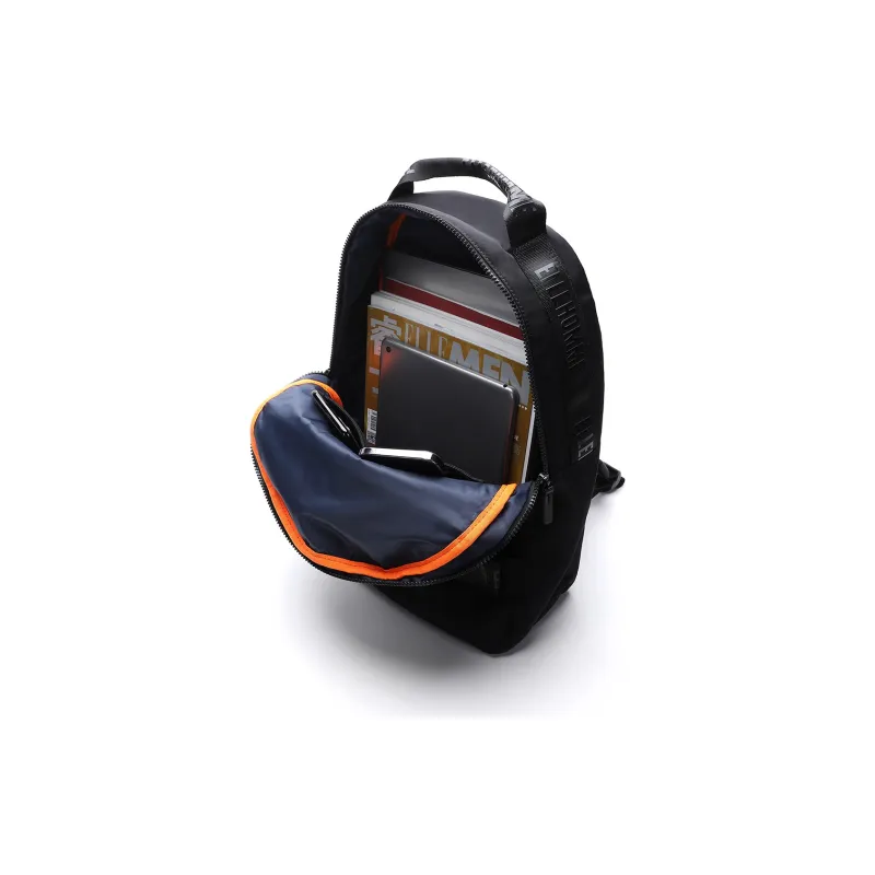 ELLE HOMME Fabric Backpack Men's Black-6