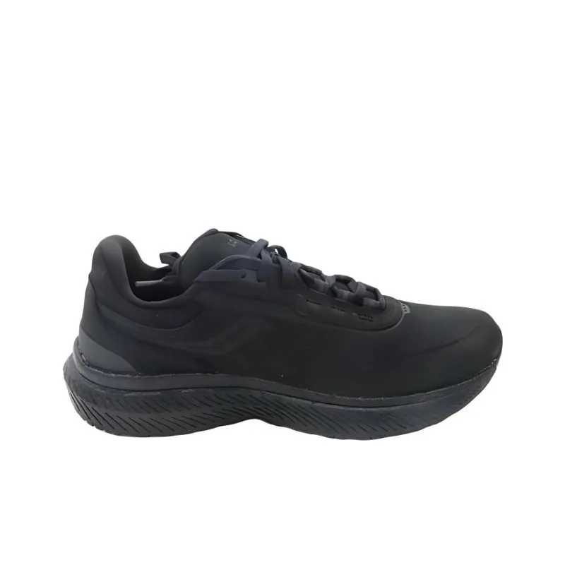 Saucony Triumph 21 Shock Absorbers With Slip Resistant Features Low Top Casual Running Shoes Unisex Black-1