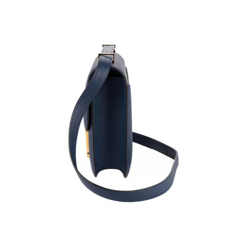HERMES Constance Epsom Leather Shoulder Bag Crossbody Bag Women's 7U Navy Navy-2