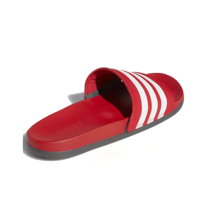 Adidas Adilette Comfort Slides 'Scarlet White'-2