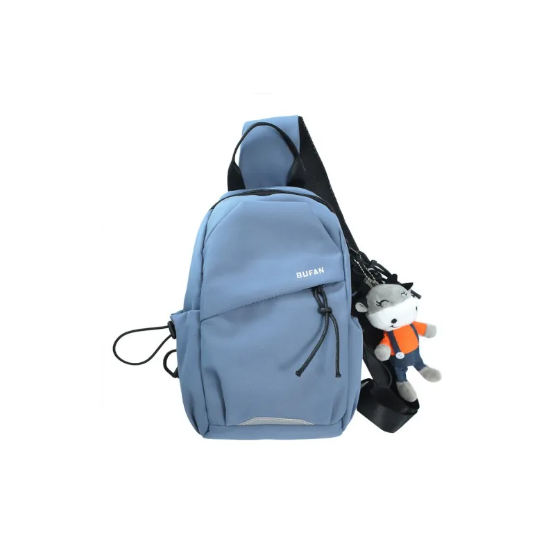 LEXI Nylon Sling Bag Unisex Black/Green/Blue/White-2