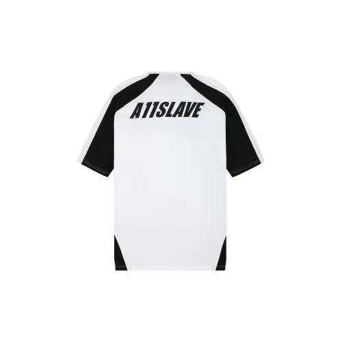 A11SLAVE T-Shirts Unisex Black/White