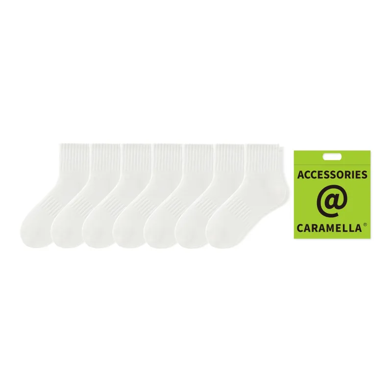 Caramella Ankle Socks Unisex 7 Pack-0
