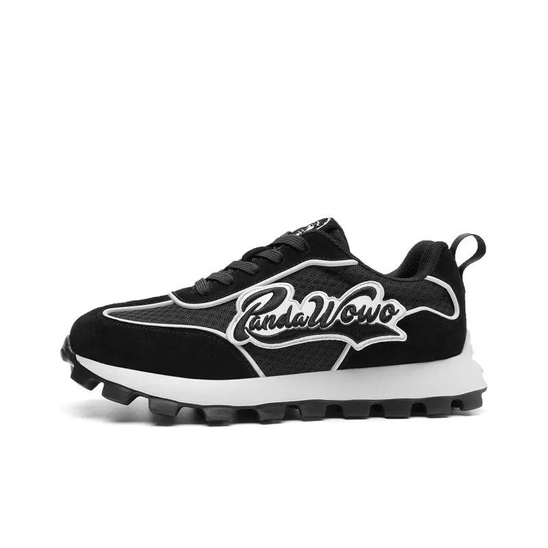 HLA Panda Wowo Series Trendy Patchwork Comfortable Wear Resistant Height Increasing Breathable Casual Shoes Men's-1