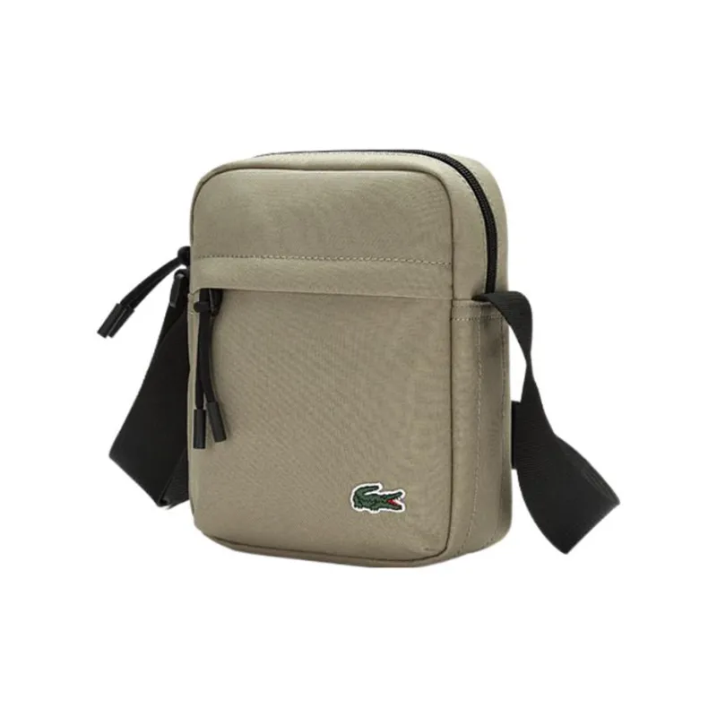 LACOSTE Fabric Shoulder Bag Crossbody Bag Regular Men's Clove Green-1
