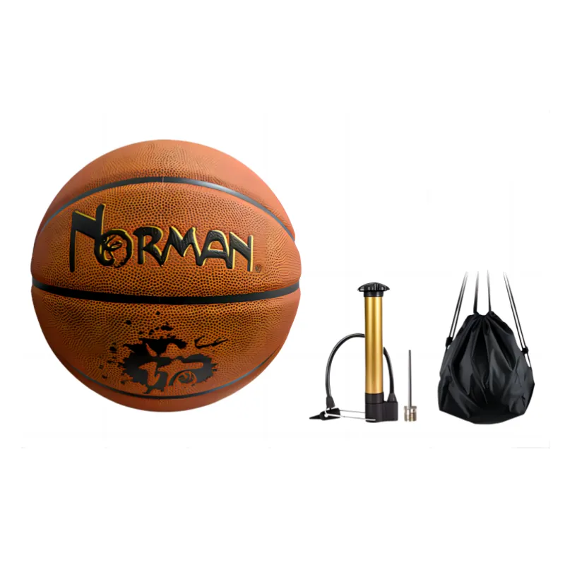 Nuoerman Microfiber Composite Basketball Brown 7 Training Unisex-4