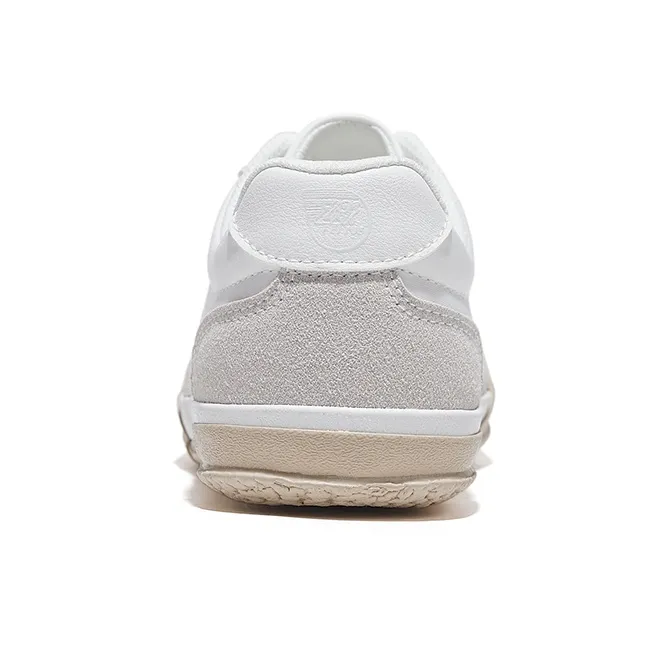 Feiyue German Army Trainers Slip Resistant Low Top Skateboard Shoes Unisex White Black-9