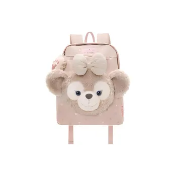 Disney Canvas Backpack Regular Women's Pink & White