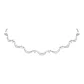 Necklace-Pink Silver Style