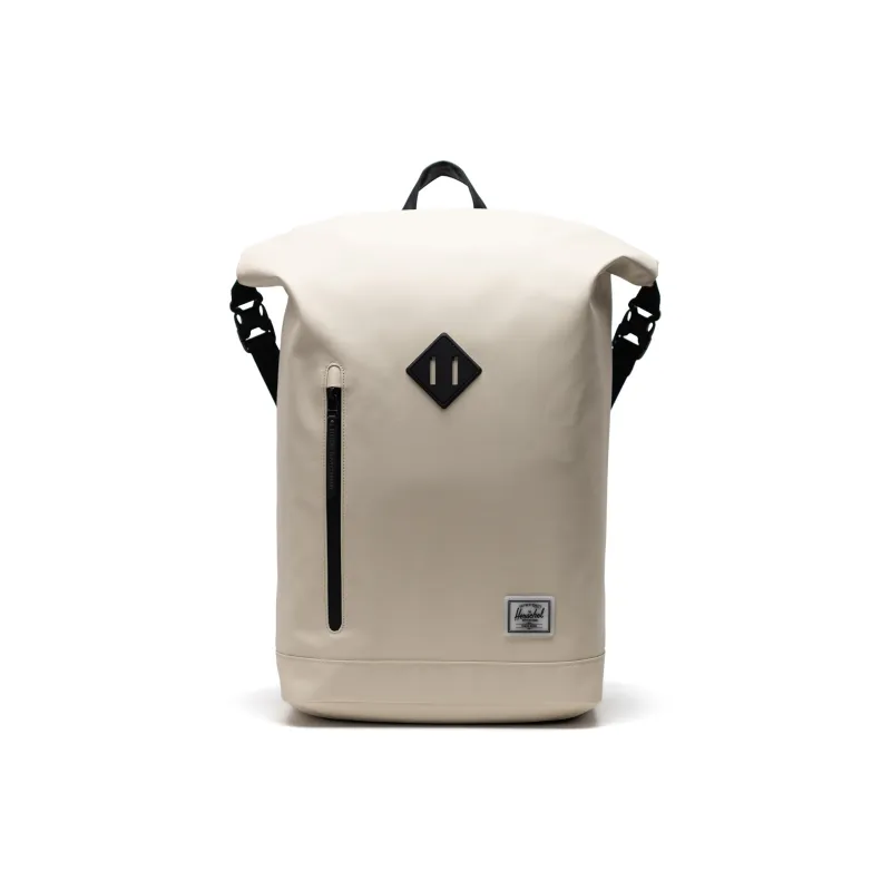 Herschel Waterproof And Rainproof Series Recycled Material Backpack Tubas Unisex Light Stone White-2