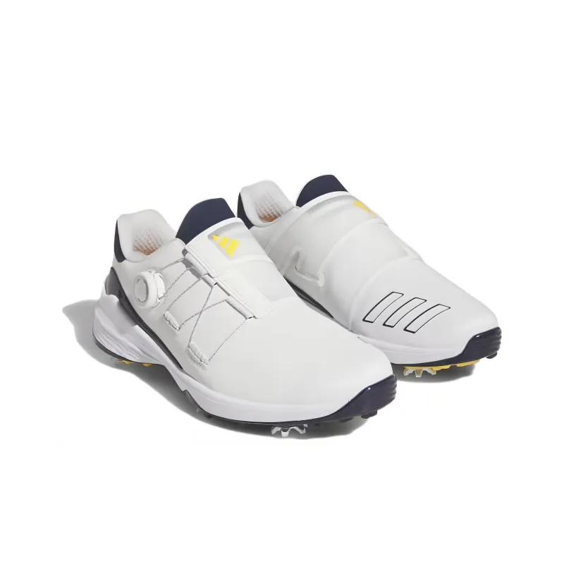 Adidas ZG23 Boa Light Strike Golf Shoes 'White Navy'-2