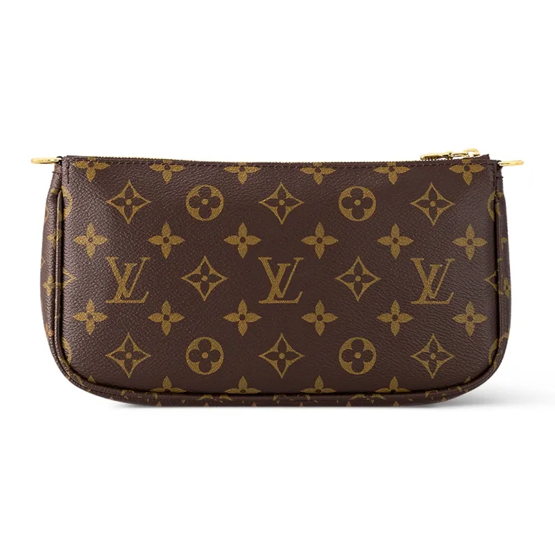 LOUIS VUITTON Multi Pochette Accessoires Monogram Khaki-1