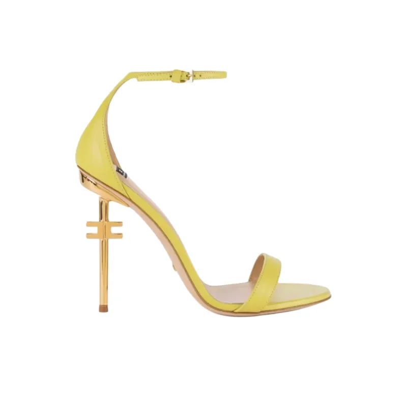 Elisabetta Franchi One Strap Sandals Women's Yellow-1