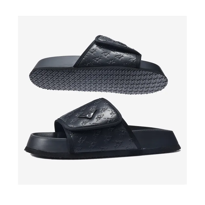FAIRWHALE Beach Sandals Men's Black-2